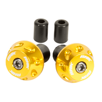 RHK Gold Lightweight Handlebar Bar End Weights 
