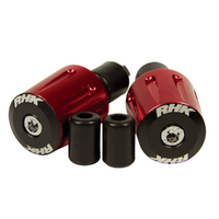 RHK Red Heavy Duty Handlebar Bar End Weights 
