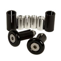 RHK Black Bar End Weights 