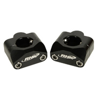RHK Black Universal Tapered 1 1/8" Bar Mounts 