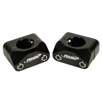 RHK Black 20mm Universal Tapered 1 1/8 Bar Mounts 
