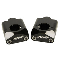 RHK Black Universal Tapered 1 1/8" Bar Mounts 