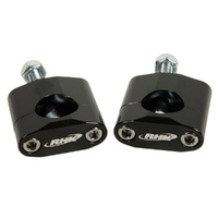 RHK Black Universal Tapered 1 1/8" Bar Mounts 