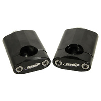 RHK Black Universal Tapered 1 1/8" Bar Mounts 