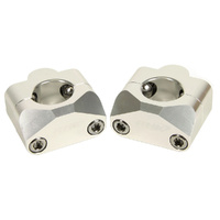 RHK Silver Universal Tapered 1 1/8 Bar Mounts 