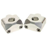 RHK Silver 20mm Universal Standard 7/8 Bar Mounts 