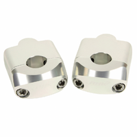 RHK Silver Universal Standard 7/8 Bar Mounts 