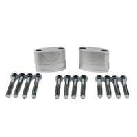 RHK Silver Tapered 1 1/8 Adjustable Bar Mounts 