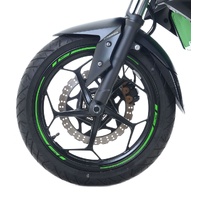 R&G 16-Piece Modular Motorcycle Rim Tape - White  