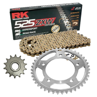 RK Gold X-Ring Chain & Sprocket Kit for 2019-2023 Honda CBR650R - 16/38