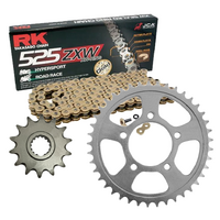 RK Chain & Steel Sprocket Kit for 1997-1998 Honda CBR600F -15/43