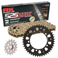 RK Gold X-Ring Chain & Stealth Sprocket Kit for 2015-2019 BMW S1000XR - 17/42