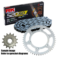 RK O-Ring Chain & Sprocket Kit for 2024-2025 Honda NX500 - 15/41