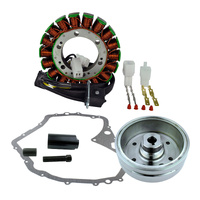 RMStator Improved Flywheel, Puller, Stator & Gasket Kit for 2002-2007 Suzuki LTF400F Eiger 4WD