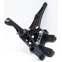 R&G Adjustable Rearset for 2006-2010 Suzuki GSXR600