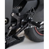 R&G Adjustable Rearset for 2005-2017 Kawasaki ZX-6R