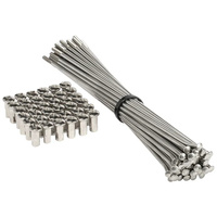 12x1.6 28h Front Stainless Heavy Duty Spokes Set for 2004-2026 Honda CRF50