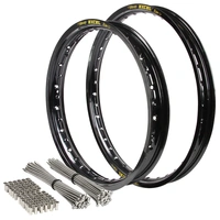 Front & Rear A60 Excel Rim & Spokes Set for 1989-1994 Honda CR250R - 21/19