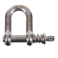 Snap-D 10mm Stainless Steel D-Shackle