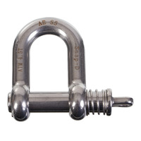 Snap-D 17mm Stainless Steel D-Shackle