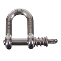 Snap-D 8mm Stainless Steel D-Shackle