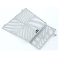 R&G Stainless Steel Radiator & Oil Cooler Guard for 2013-2018 Aprilia Caponord 1200