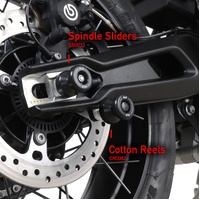 R&G Spindle Sliders for 2024-2025 Triumph Tiger 900 Rally Pro
