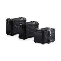 Adventure set Luggage. Black. BMW F 750/850 GS (17-). Plastic rack.(BOM) (ADV.07.897.75100/B)