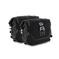 SW-Motech Legend Gear Side Bag System LC Black Edition for 2022-2026 Honda Dax 125 - BC.HTA.01.203.20100