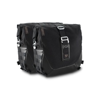 SW-Motech Legend Gear Side Bag System LC Black Edition for 2016-2026 Honda CB1100 EX/RS - BC.HTA.01.331.20100