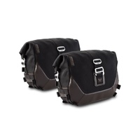 Legend Gear LC Side Bag System (Black Edition for 2004-2015 Triumph Thruxton 900 - BC.HTA.11.509.20501
