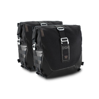 Legend Gear LC Side Bag System (Black Edition for 2018-2025 Triumph Bonneville Speedmaster - BC.HTA.11.902.20101