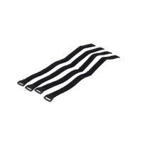 Velcro strap set. 4 pieces. With plastic loop. For PRO Rackpack (BC.ZUB.00.139.30000)