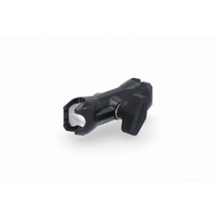 Pivoted socket arm. Black. 3 Inch / 7.62 cm. (CPA.00.424.19000/B)