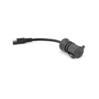 Cigarette lighter socket with SAE plug.Water resistant cap. Cable 10 cm length. 12 V - EMA.00.107.10800