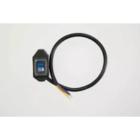 SW-Motech EVO Splash-Proof High Beam Switch for Cockpit - 30cm Cable (Blue Illumination) - EMA.00.107.12800