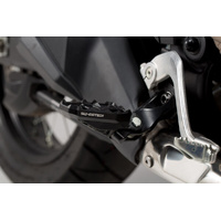Footrest extension. Black. Honda CRF 1000 L Africa Twin (15-17). (FRS.01.622.10000/B)