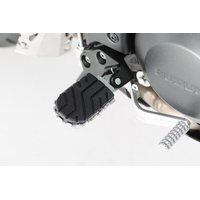 ION footrest kit. Silver. Aprilia, BMW, Suzuki models. (FRS.05.011.10002/S)