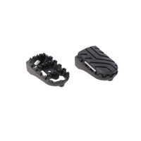 ION footrest kit. Black, BMW R 1200 GS, R 1250 GS, R 1300 GS. (FRS.07.011.10302/B)