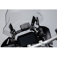 GPS mount for cockpit. Black. BMW R 1200 GS (12-18), R 1250 GS (18-). (GPS.07.646.11000/B)