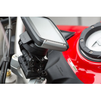 GPS mount for handlebar. Black. Ducati Multistrada 1200/ 950/ 1260/ V2. (GPS.22.584.10000/B)