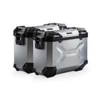 TRAX ADV aluminium case system. Silver. 37/37 l. Suzuki GSX-S1000GX (23-). (KFT.05.601.70000/S)
