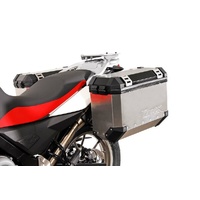 EVO side carriers Black. BMW F 650 GS (-07), G 650 GS (11-15). (KFT.07.094.20000/B)