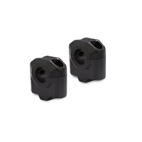 Bar riser for diam 22 mm handlebar. H=30 mm. Black. (LEH.00.039.22001.30/B)