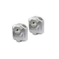 Bar riser for diam 22 mm handlebar. H=30 mm. Silver. (LEH.00.039.22001.30/S)
