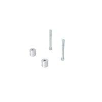 Bar riser. H=30 mm. Silver. Triumph Tiger 1200 (22-). (LEH.11.039.10500/S)