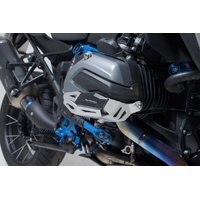 Cylinder guard, Black/Silver. BMW R 1200 models (12-18). (MSS.07.781.10202)