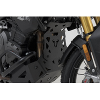 Engine guard extension. Black. Triumph Tiger 1200 models (22-). (MSS.11.905.10100/B)