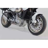 Engine guard. Silver. Moto Guzzi V100 Mandello/S (22-). (MSS.17.038.10000/S)