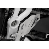 Heel guard left. Black. Triumph Tiger 900/GT/Rally/Pro (19-). (SCT.11.953.10100/B)
